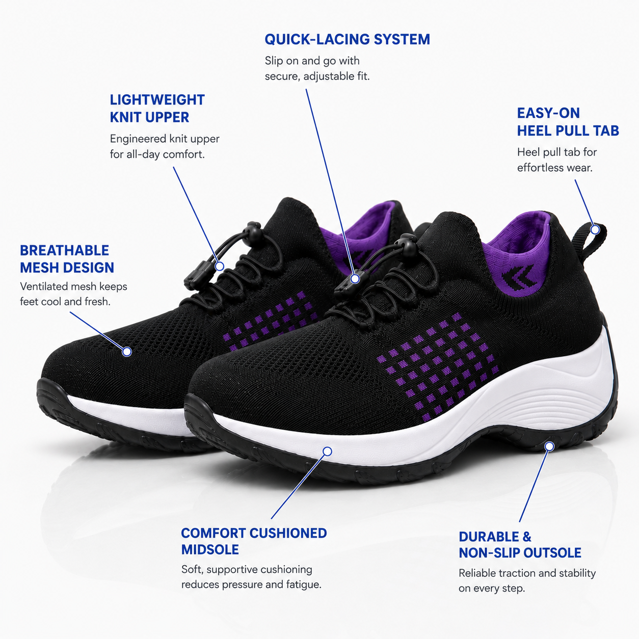ROAM Cloud - Women's Everyday Comfort Sneaker